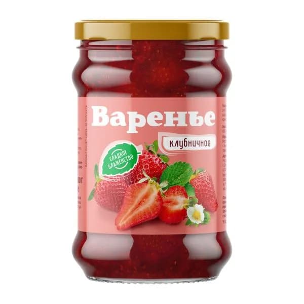 Варенье клубничное 300г