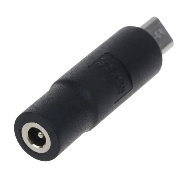 (1шт) Адаптер Mirco USB от мужчины к женщине постоянного тока-3,5x1,35 мм