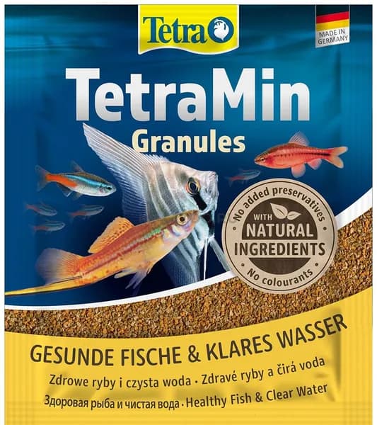 Корм TetraMin Granules (гранулы) для всех видов декоративных рыб, 15 г