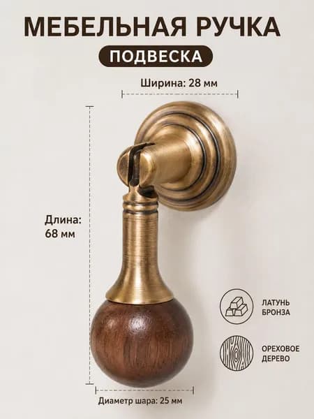 Ручка мебельная