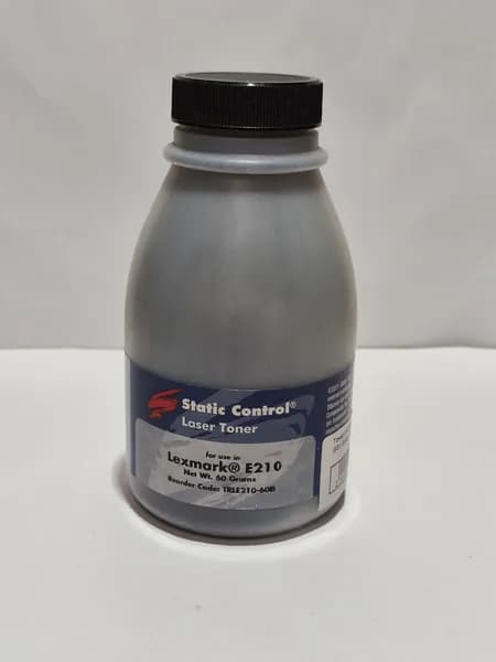 Тонер Lexmark Opta E 210 (60г) Static Control