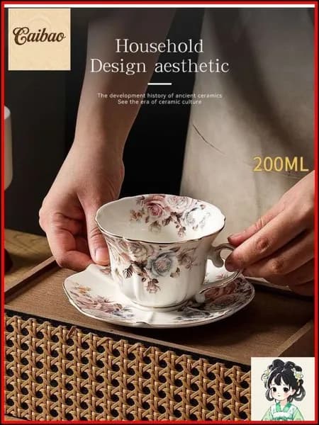 Чайный сервиз Old England Roses, фарфор, Royal Albert, Великобритания, вторая половина 20 века