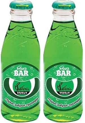Газированный напиток Star Bar Тархун 0,175 л, комплект: 2 упаковки по 175 мл