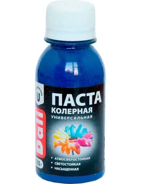 Колерная паста универсальный "DALI" /синий/ 0,1 кг