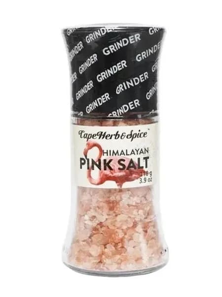 Гималайская розовая соль Cape Herb & Spice, мини мельница