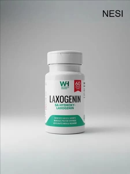Laxogenin Лаксогенин 50mg порция-2 капсулы 60 капсул Well-Health Research