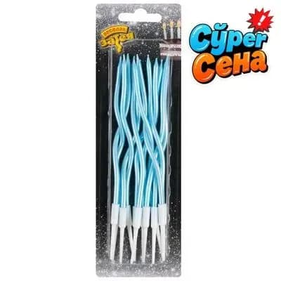 Свечи для торта 13 см 12 шт