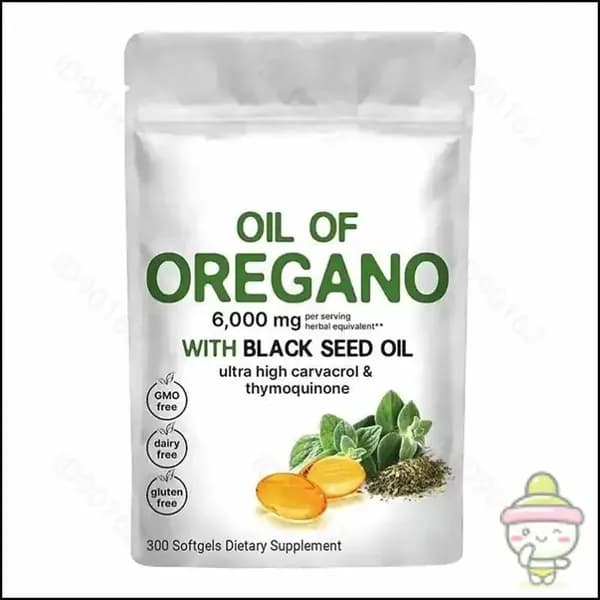 Масло орегано в мягких капсулах, 300 капсул , OreganoOilsoftge7