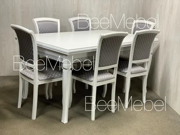 Обеденная группа, стол 160 и 6 стульев