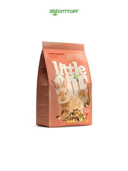 Корм для молодых кроликов Little One, 900 г