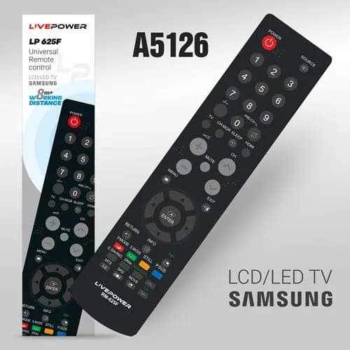 Пульт для телевизора д/у универсальный RM-625F for SAMSUNG и ТВ приставок
