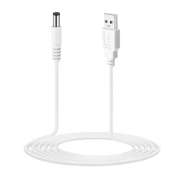 (1 шт.) Повышающий напряжение USB кабель 5V to 9V/12V для пауэрбанка, штекер 5.5/2.1 мм