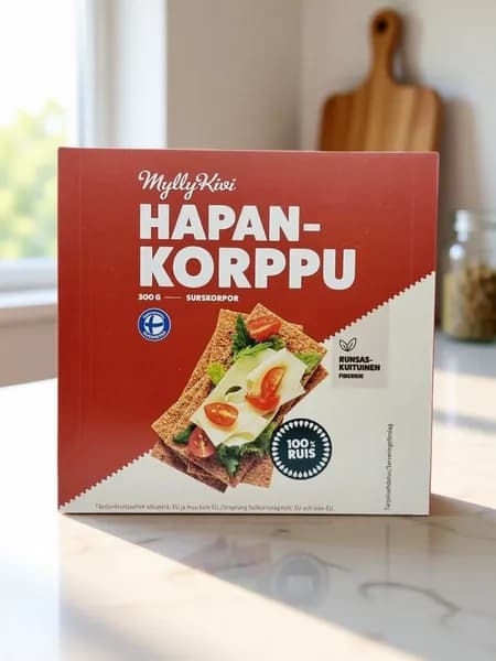 Хлебцы ржаные Hapankorppu - 300 гр.