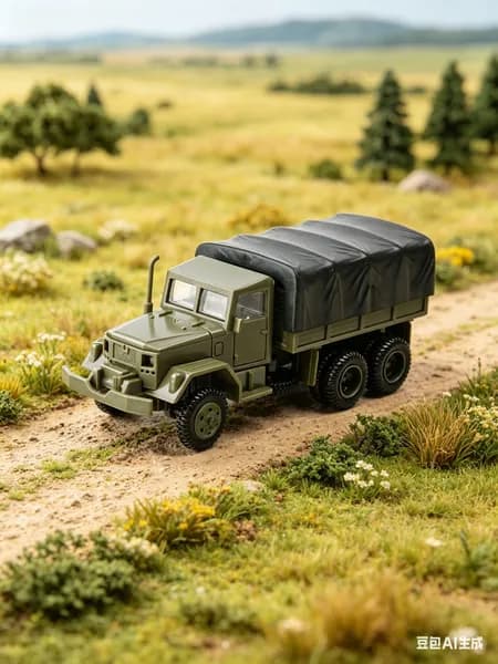 Масштабная модель военного транспортного грузовика M35 в масштабе 1:72, сборная модель для самостоятельной сборки, военный симуляционный автомобиль, коллекционная игрушка, подарок.