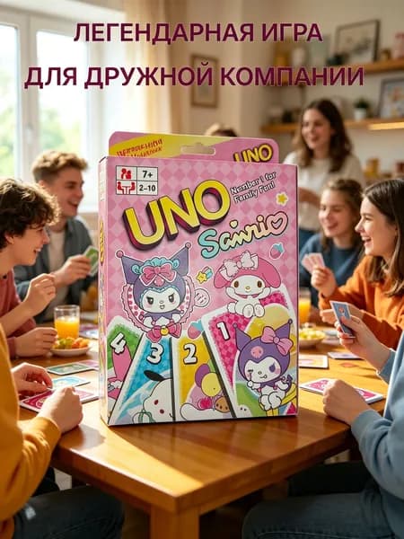 Настольная игра UNO карточная игра. Куроми.
