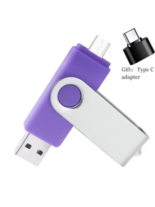 USB OTG флешка 8 ГБ White HTC