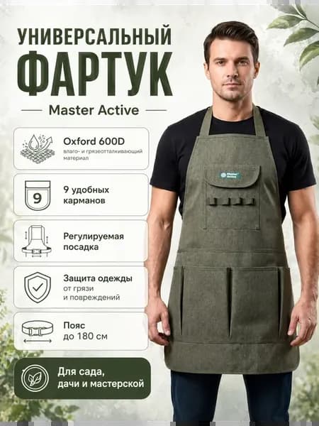 Фартук рабочий водоотталкивающий, защитный