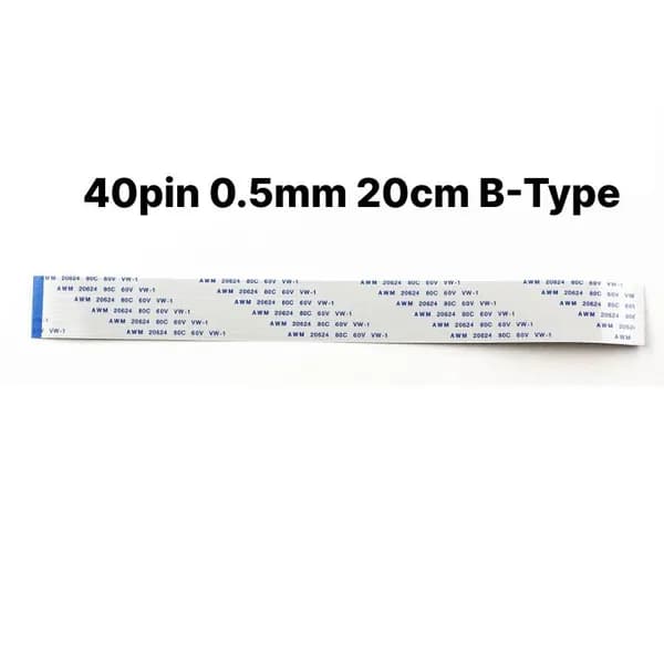 FFC FPC шлейф 40pin 0.5mm 20cm B-Type