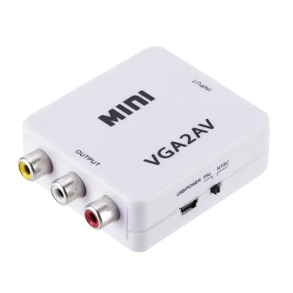 Переходник-конвертер VGA на AV mini 1080P