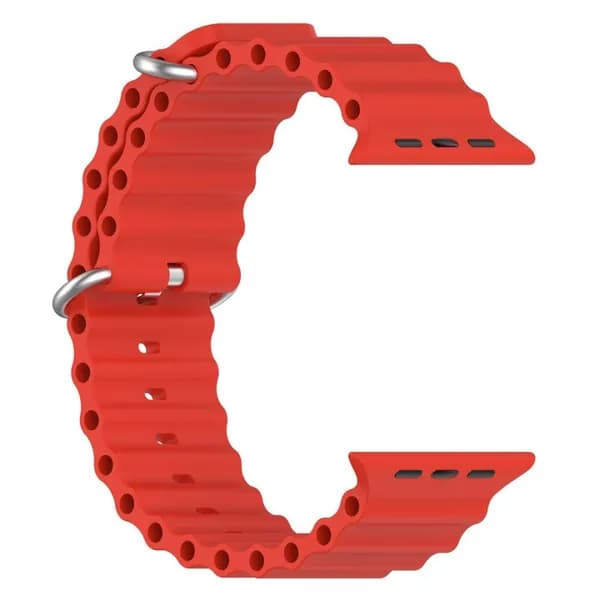 Морской силиконовый ремешок Ultra2 49mm10 9 8 7 45mm 41 мм браслет 6 5 4 SE 44 мм 40 мм 42 мм 46 мм 38 мм