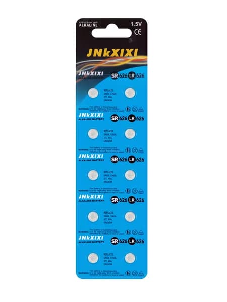 JNKXIXI 10 шт SR626SW 377 626 AG4 Часовая батарея 1,5 В