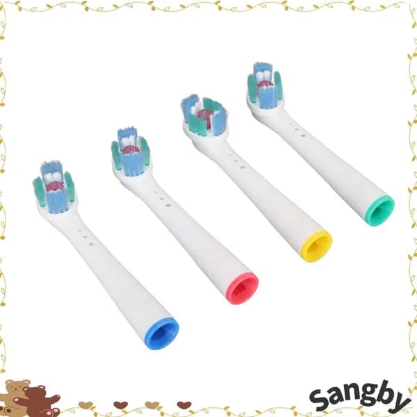 Заменяемые насадки для электрической щетки Oral-B, 4 шт, профессиональная чистка и защита зубов
