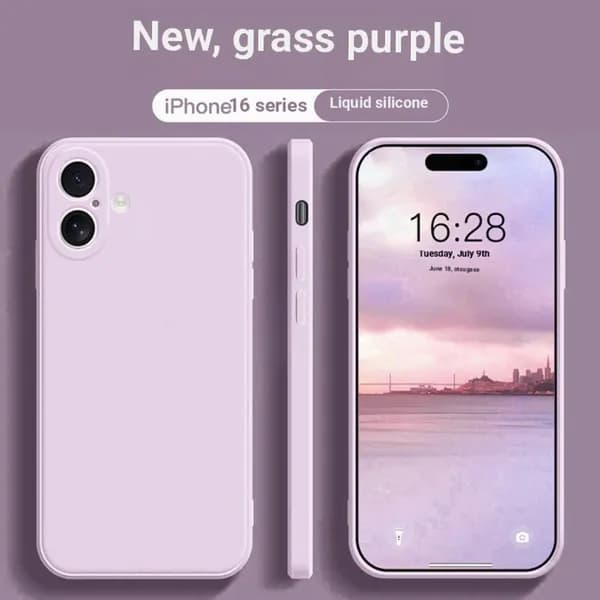 Товар в наличии. Для IPhone 16. Чехол минималистичный, модный, полноразмерный.