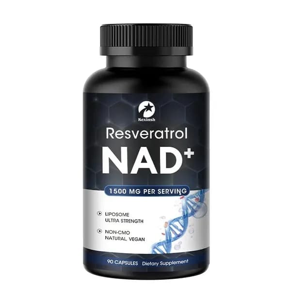 NAD Капсулы Чистый NAD + Дополнение с Ресвератролом