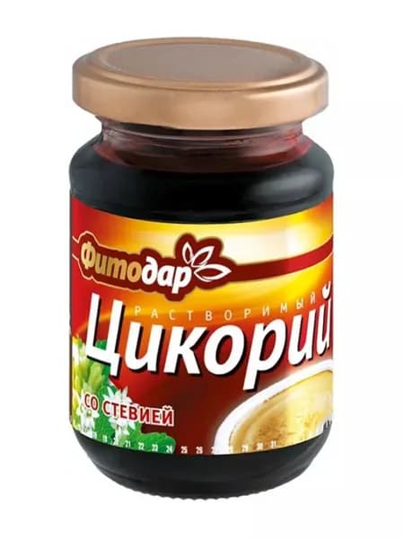 Цикорий раст.со стевией фитодар 200г ст/б еремеевский