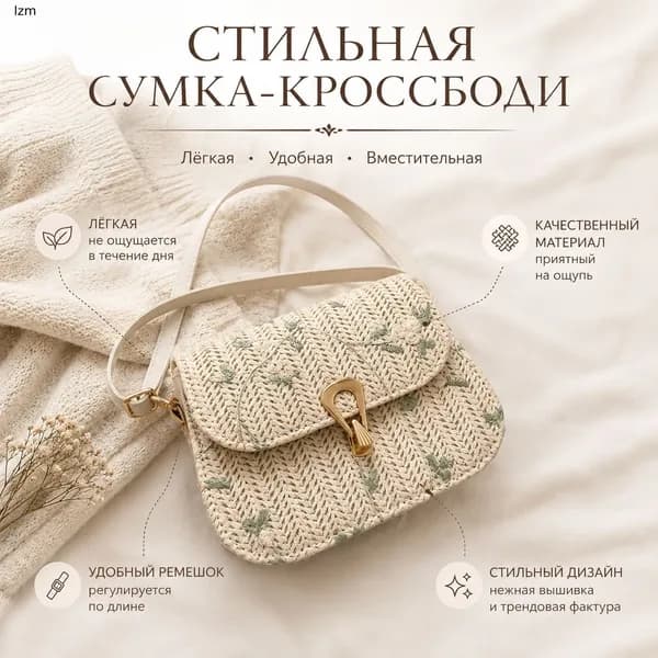 Сумка кросс-боди, для мамы
