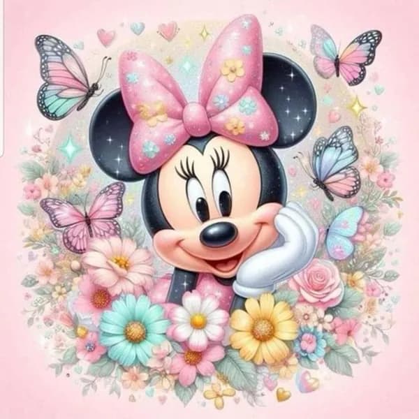 Диамантная картина Disney Микки Маус 30 30 см из смолы