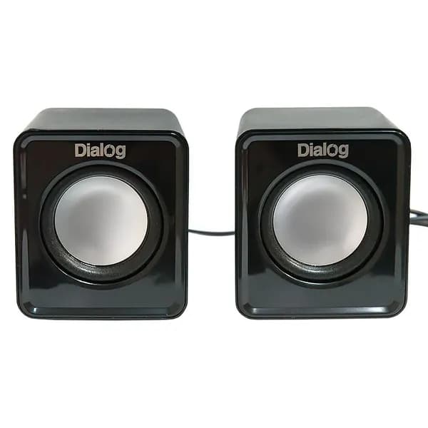 Колонки Dialog Colibri AC-02UP black питание от usb, 6 Вт - чёрные