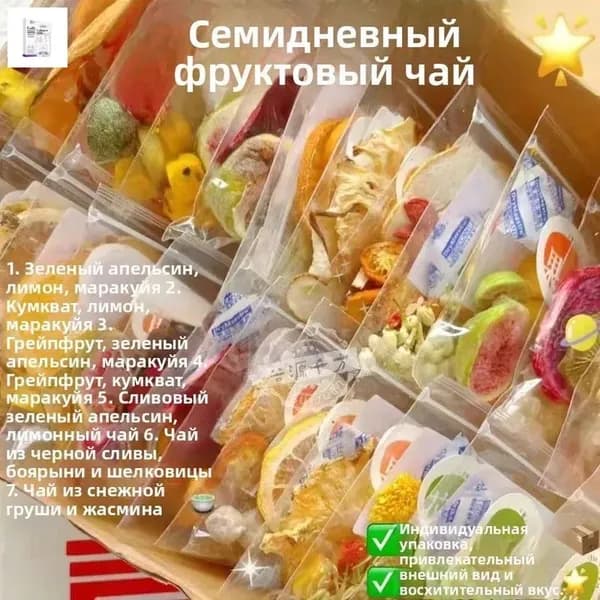 Семь вкусов: кумкват, лимон, маракуйя