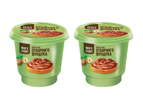 NutStory Паста ореховая, c добавлением какао, 350 гр., 2 уп.