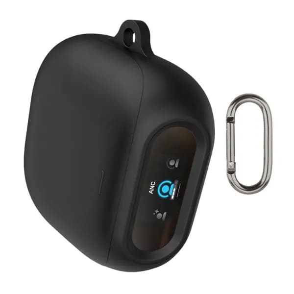 Совместим с чехлом для наушников Soundcore Liberty 5 Pro черный.