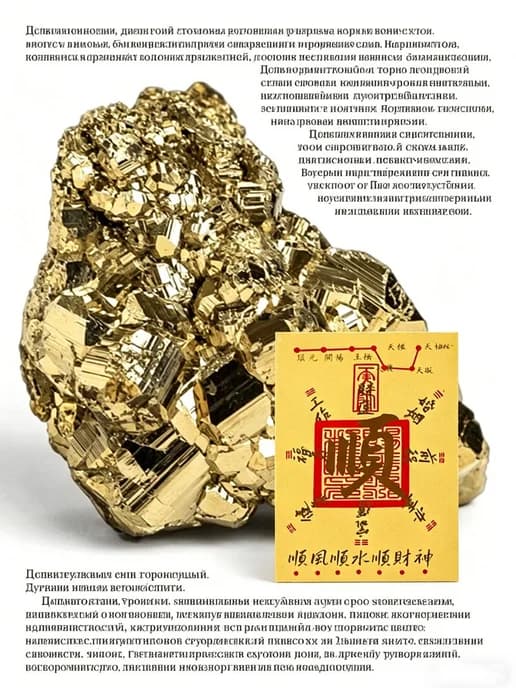 Натуральный пирит — амулет и оберег
