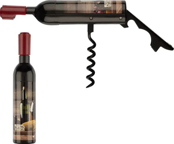 Штопор/открывашка Sommelier в виде бутылки с магнитом