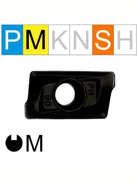 Пластина фрезерная APKT160408-APM-JUM253 твердосплавная для фрезерования уступов Tooleng