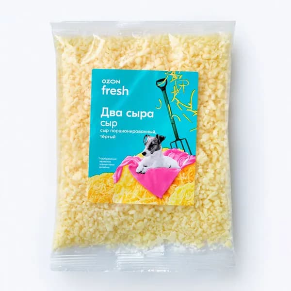 Микс тёртого сыра 45% 150 г, Ozon fresh