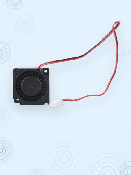 Вентилятор 30x10x10мм 5V/12V/24V для 3D-принтера, - 12V