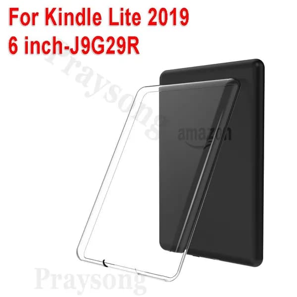 Прозрачный чехол с защитой от падения для Kindle Lite 2019 чехол 6 дюймов для Kindle J9G29R защитная бумагаWhite Funda Ultra-Clear Ultra-Thin
