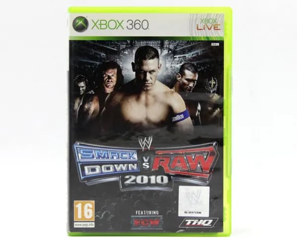 SmackDown vs Raw 2010 (Xbox 360) Винтаж