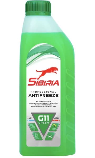 Sibiria Антифриз до -40°С, 1 л