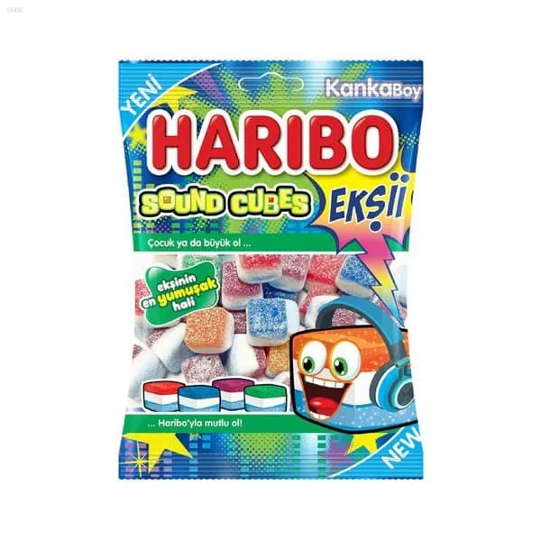 HARIBO Sound Cubes 70 G - драже