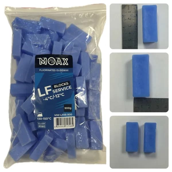 Низкофтористый парафин Moax LF NORM, -4С/-12С, 1брусок -12грамм