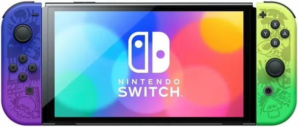 Портативна приставка Nintendo Switch OLED 64 ГБ, Splatoon 3 Edition