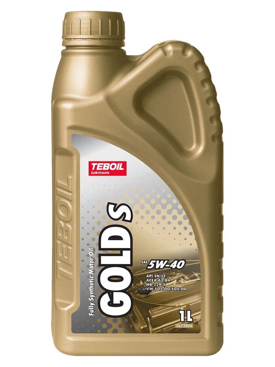 TEBOIL 5W-40 Масло моторное, Синтетическое, 1 л
