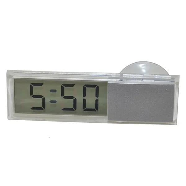 Цифровые часы-термометр для авто с LCD дисплеем, - B