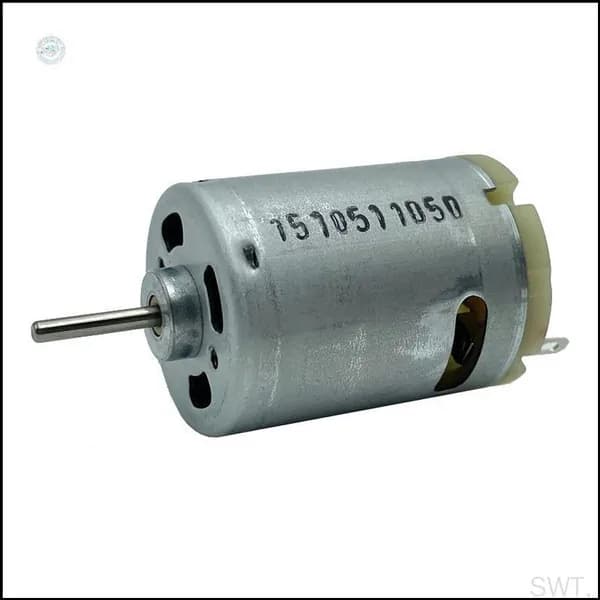 Микро двигатель RS-385SA, 12-36V, 8000-20000 об/мин, круглый DC мотор с угольной щеткой для DIY тепловой пушки, фена, игрушки, сверла