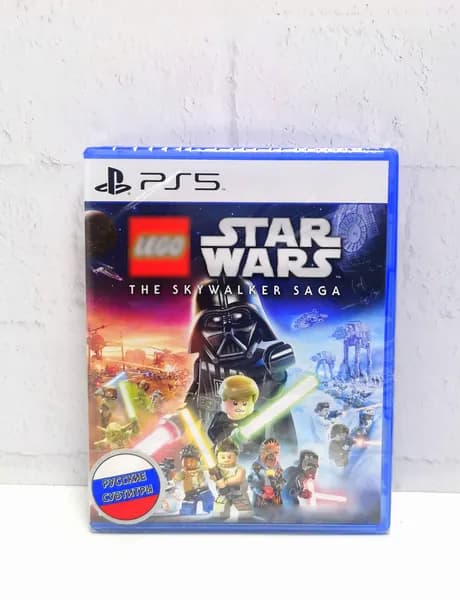 LEGO Star Wars The Skywalker Saga Звездные войны Скайуокер Сага Русские субтитры PPSA 01865 Видеоигра на диске PS5. Товар уцененный